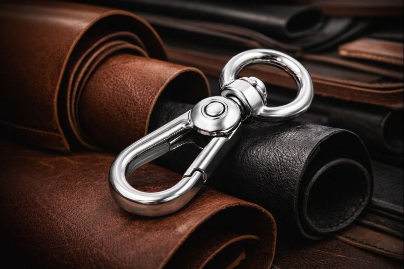 Karabińczyk – podstawowe okucie kaletnicze w wyrobach użytkowych
